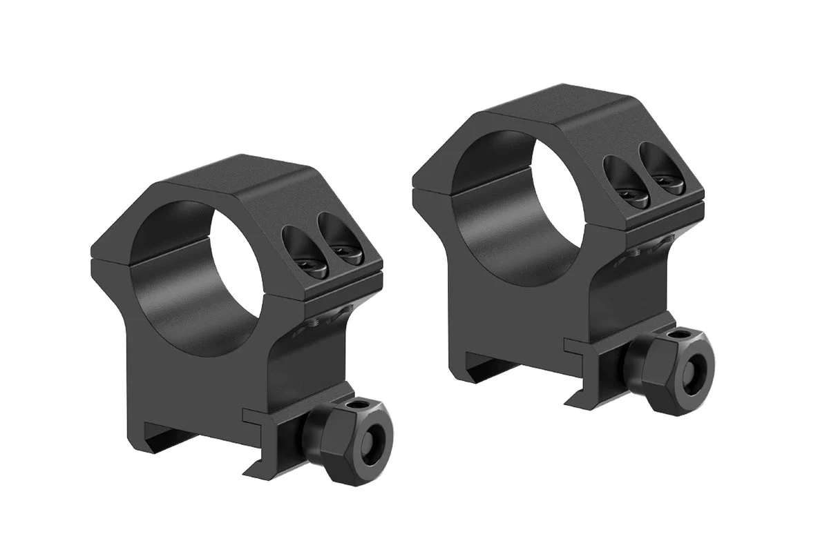 Muzzle-Loaders™ Exodus Scope Rings - Fits 1" Scope Tube Matte Black - Medium Height Scope Rings - MZ1900