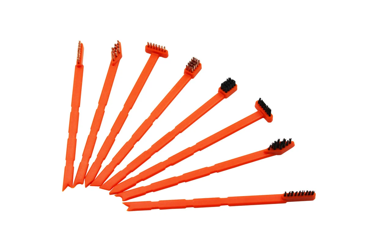 Muzzle-Loaders Gun Cleaning Tool Kit - Gun Detailing Brush Set & Pick Set - 8-Piece - MZ1008