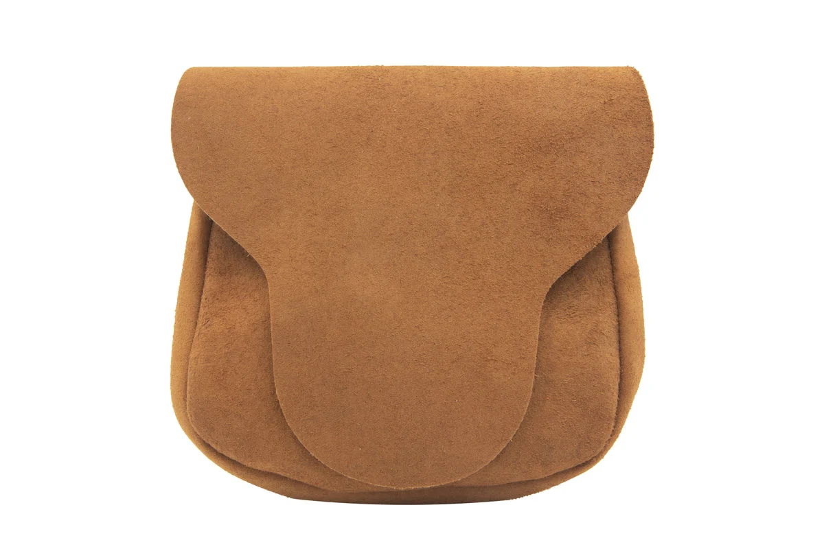 Muzzle-Loaders Kit Carson Suede Leather Shooting Bag - Muzzleloader Possibles Bag