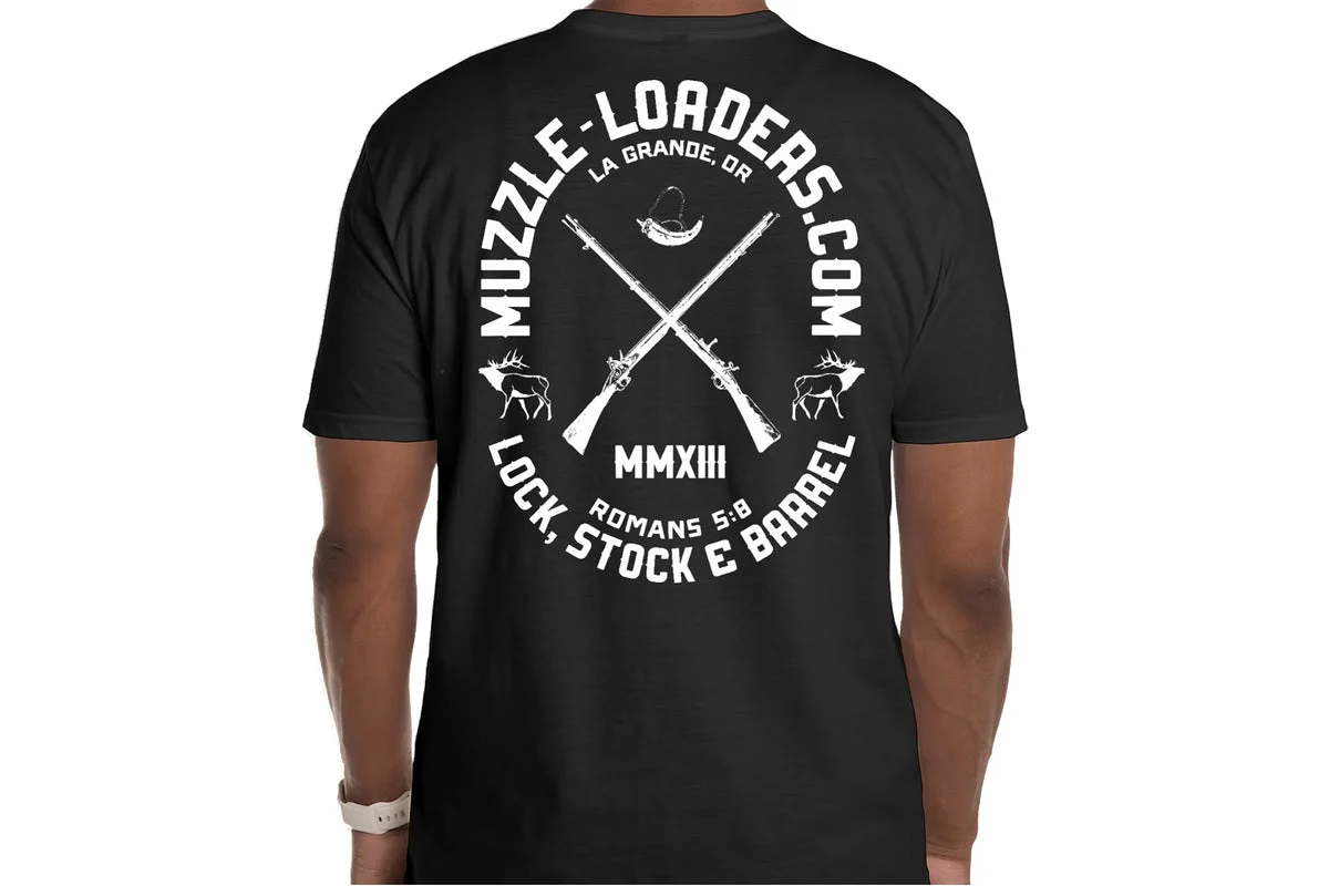 Muzzle-Loaders Lock & Stock T-Shirt - Tri-Blend Shirt