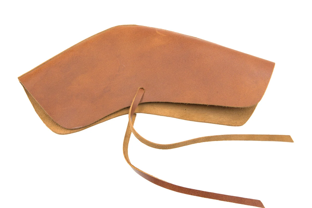 Muzzleloader Leather Cows Knee - Flintlock Ignition Cover - MZ1204