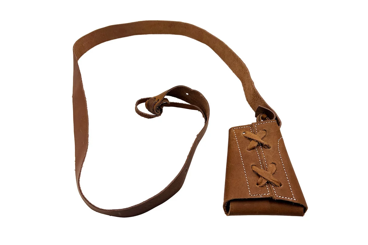 Muzzleloader Universal Leather Sling - Black Powder Rifle Sling - MZ1225