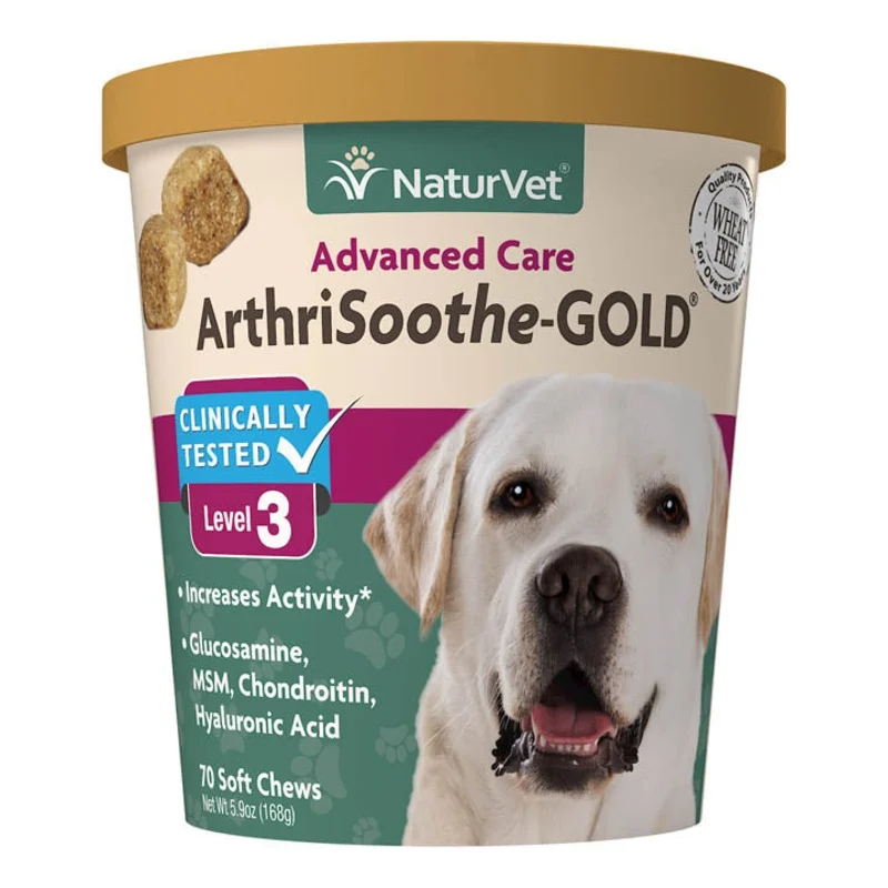 NaturVet ArthriSoothe-GOLD Advanced Care Soft Chews