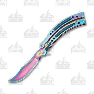 Neptune Trading Butterfly Knife Trainer Rainbow NTPBF5T