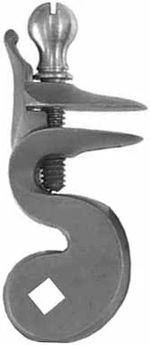 New style Germanic Flint Cock, Top Jaw, and Top Jaw screw,upgrade parts for the R.E. Davis Jaeger Flint Lock