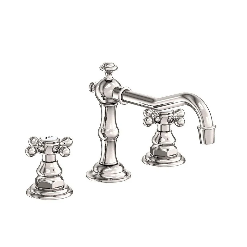 Newport Brass Chesterfield Two Handle Widespread Bathroom Sink Faucet in Polished Chrome | Ferguson