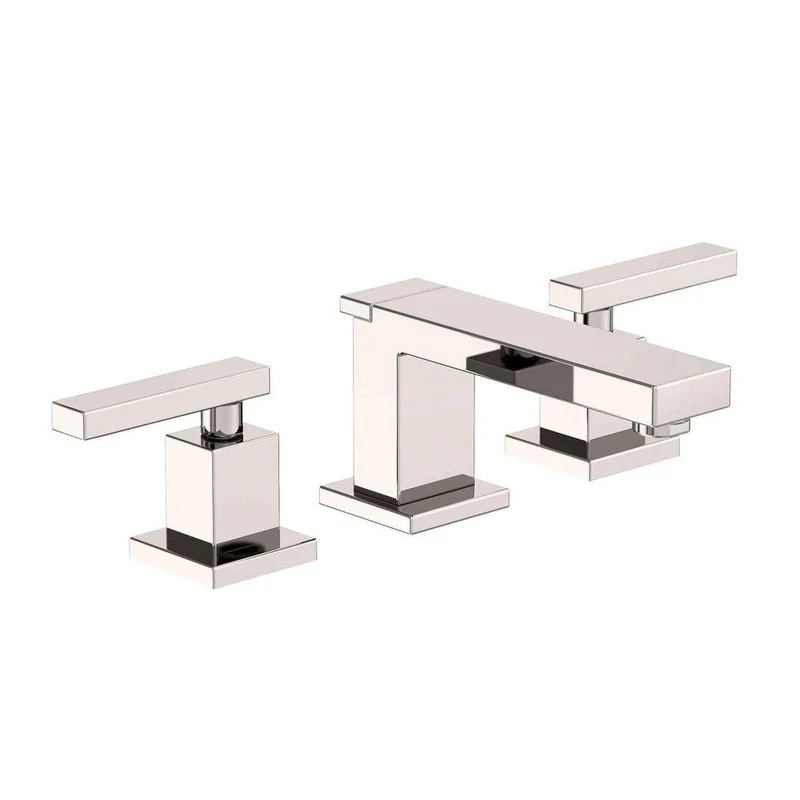 Newport Brass Skylar Two Handle Widespread Bathroom Sink Faucet in Polished Nickel – Natural | Ferguson