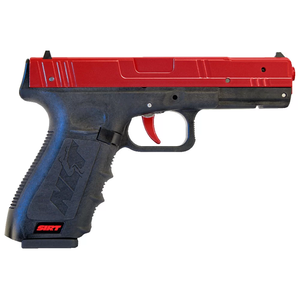 Next Level SIRT PRO Training Pistol with Red Metal Slide, Green/Red Lasers