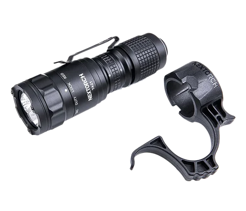 Nextorch Tactical Flashlight Set Black 1300 Lumens