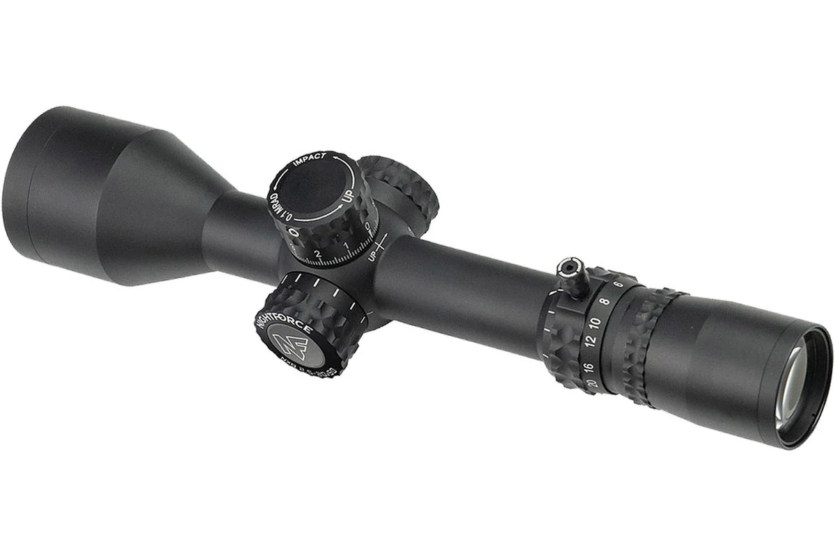 Nightforce NX8™ 2.5-20x50mm F1 MOA w/ ZeroStop™ & DigIllum™ - First Focal Plane 30mm Scope - Digillum Illumination