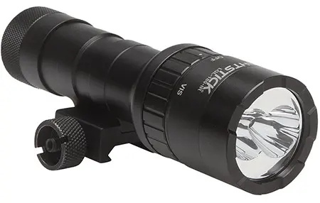 Nightstick LGL180IR Dual-Beam Long Gun Light Kit with IR IlluminatorBlack Anodized Hardcoat 1100 Lumens White LED 940 nM Infrared