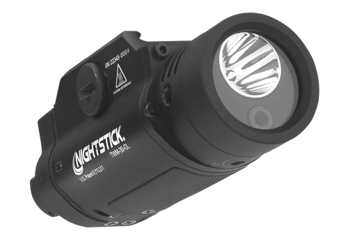 Nightstick Tactical Weapon-Mounted Light with Green Laser, 1200 Lumen, 1 Hour Run Time, Matte Finish, Black