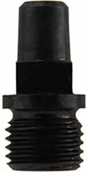 Nipple: 9-1mm metric thread to REPAIR ~variety of imported Italian Springfield muskets~ musket cap, hardened steel, 1/4" square lug