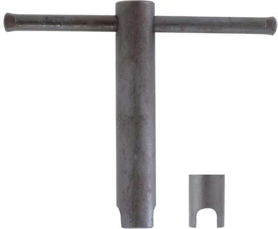 Nipple Wrench for Muskets,with slotted socket, for square or flat side nipples