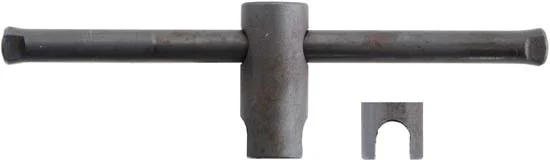 Nipple Wrench for Rifles, short style, with slotted end