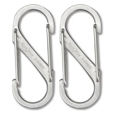 Nite Ize S-Biner Carabiner #1 Silver NI08397