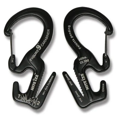 NITE IZE SM FIGURE 9 CARABI/BLK NI00808