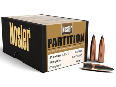 NOSLER 257 120GR PARTITION 50PK