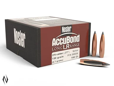 NOSLER 270 165GR SP ACCUBOND LR 100PK