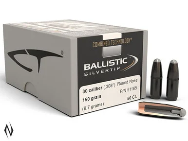 NOSLER 30-30 150GR RN BALLISTIC SILVERTIP 50PK