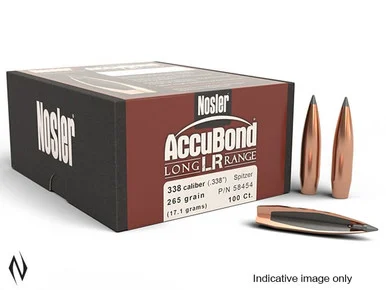 NOSLER 338 300GR SP ACCUBOND LR 100PK
