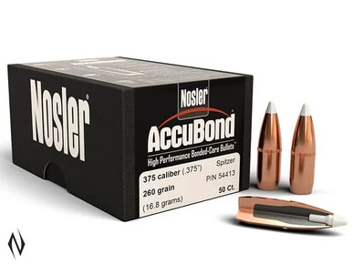 NOSLER 375 260GR ACCUBOND 50PK