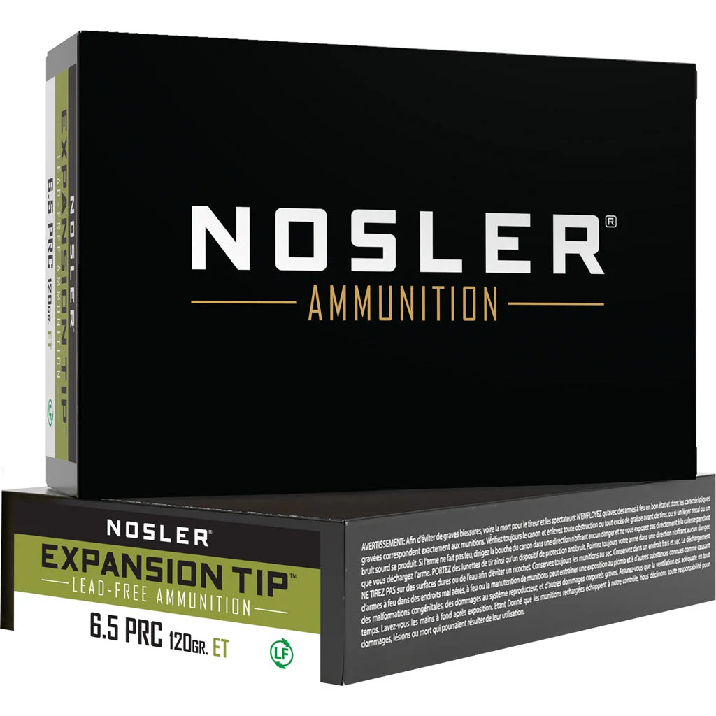Nosler 40688 E-Tip Spitzer E-Tip Lead-Free120 Grain 6.5 PRC