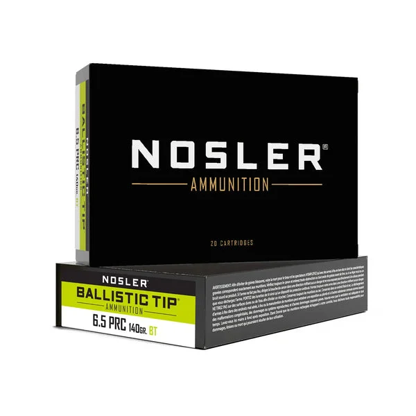 NOSLER 6.5 CREED 140GR CC 20RD