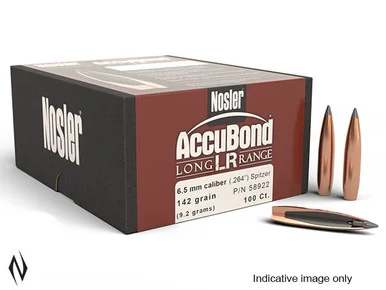 NOSLER 6.5MM 150GR SP ACCUBOND LR 100PK