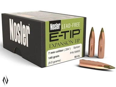 NOSLER 7MM 140GR E-TIP 50PK