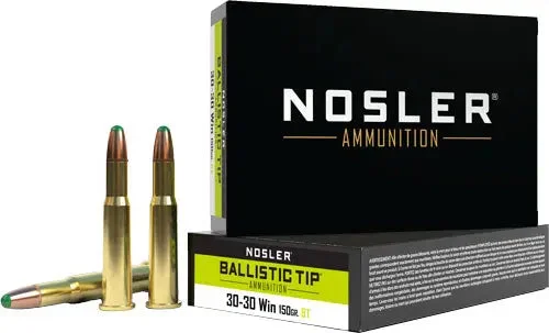 NOSLER BT 30-30 WIN 150GR RN BALLISTIC TIP 20RD