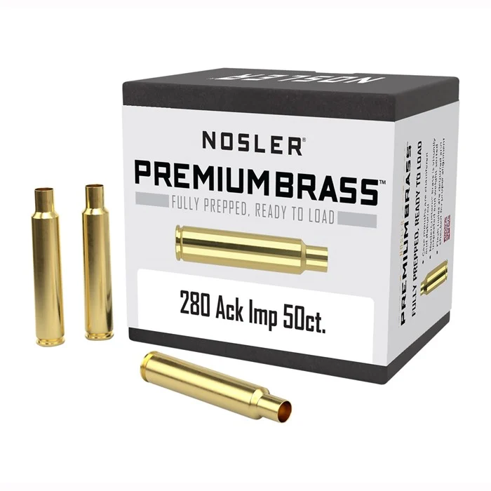 NOSLER, INC.280 ACKLEY IMPROVED PREMIUM BRASS