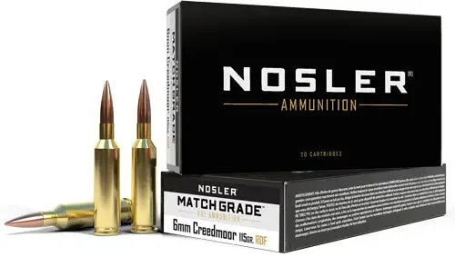 NOSLER MATCH 6MM CM 115GR REDUCED DRAG HPBT 20RD