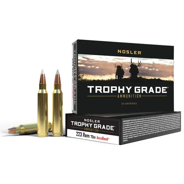 NOSLER TG 223REM 70GR AB 20RD