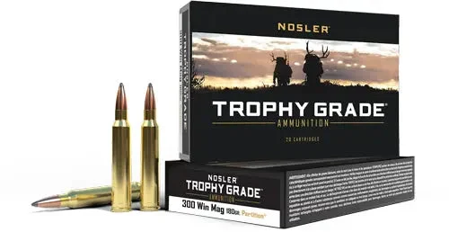 NOSLER TROPHY 300 WIN MAG 180GR PARTITION 20RD