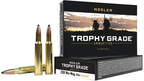 NOSLER TROPHY GRADE 338 WIN MAG 210GR ACCUBOND 20RD