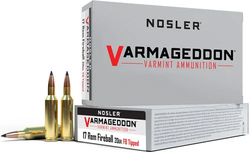 NOSLER VARMAGEDDON 17 REM FIREBALL 20GR FBT 20RD