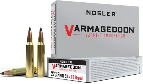 NOSLER VARMAGEDDON 223 REM 53GR FBT 20RD