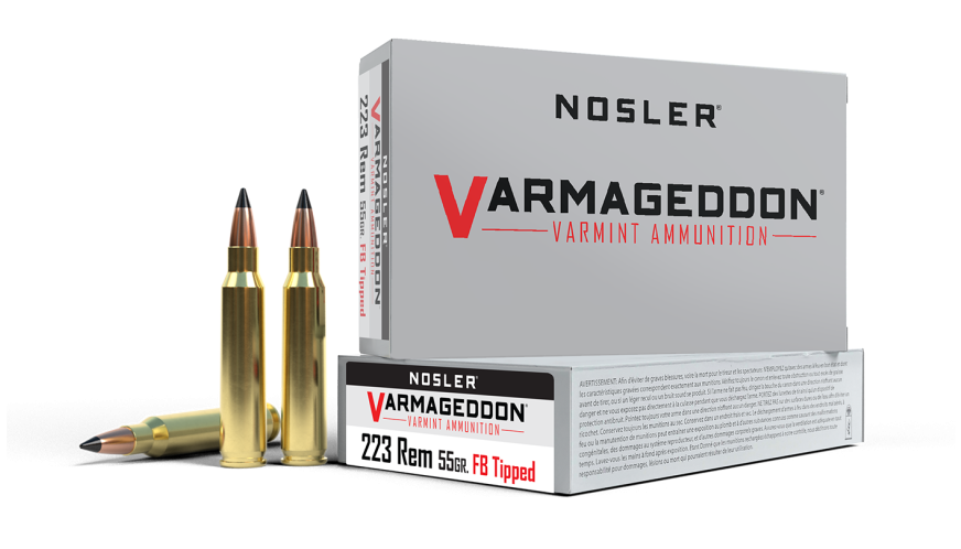 Nosler Varmageddon .223 Rem FB Tipped 55 gr – Hunting Ammo | 20 Rounds