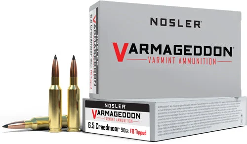 NOSLER VARMAGEDDON 6.5 CM 90GR FBT 20RD