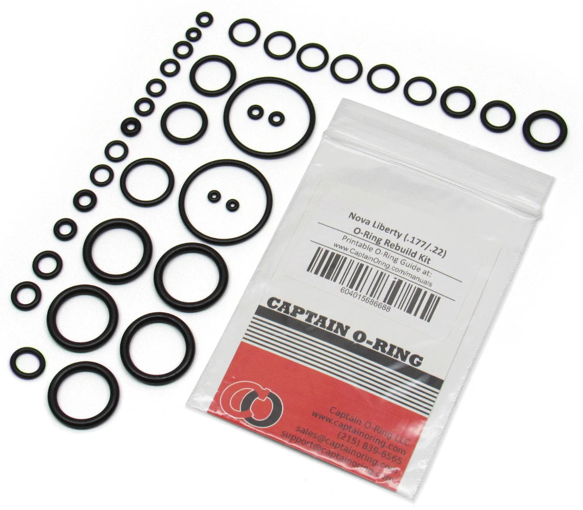 Nova Liberty - O-Ring Rebuild Kit