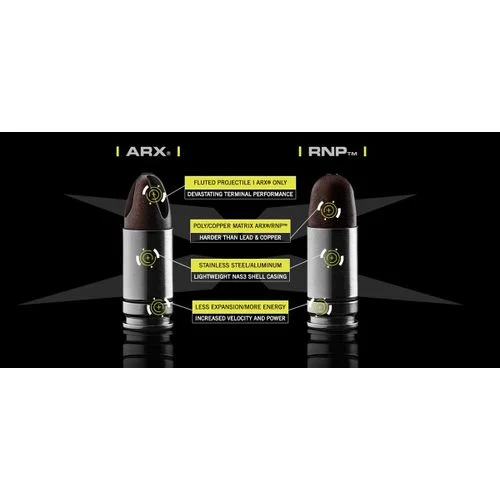 NOVX Engagement Extreme Self-Defense Ammunition 9mm Luger +P 65 Grain ARX Lead-Free
