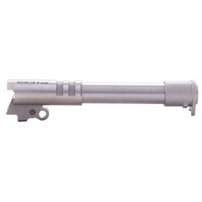 NOWLIN9MM STAINLESS STEEL 1911 PRE-FIT MATCH GRADE BARREL 5″ RAMPED