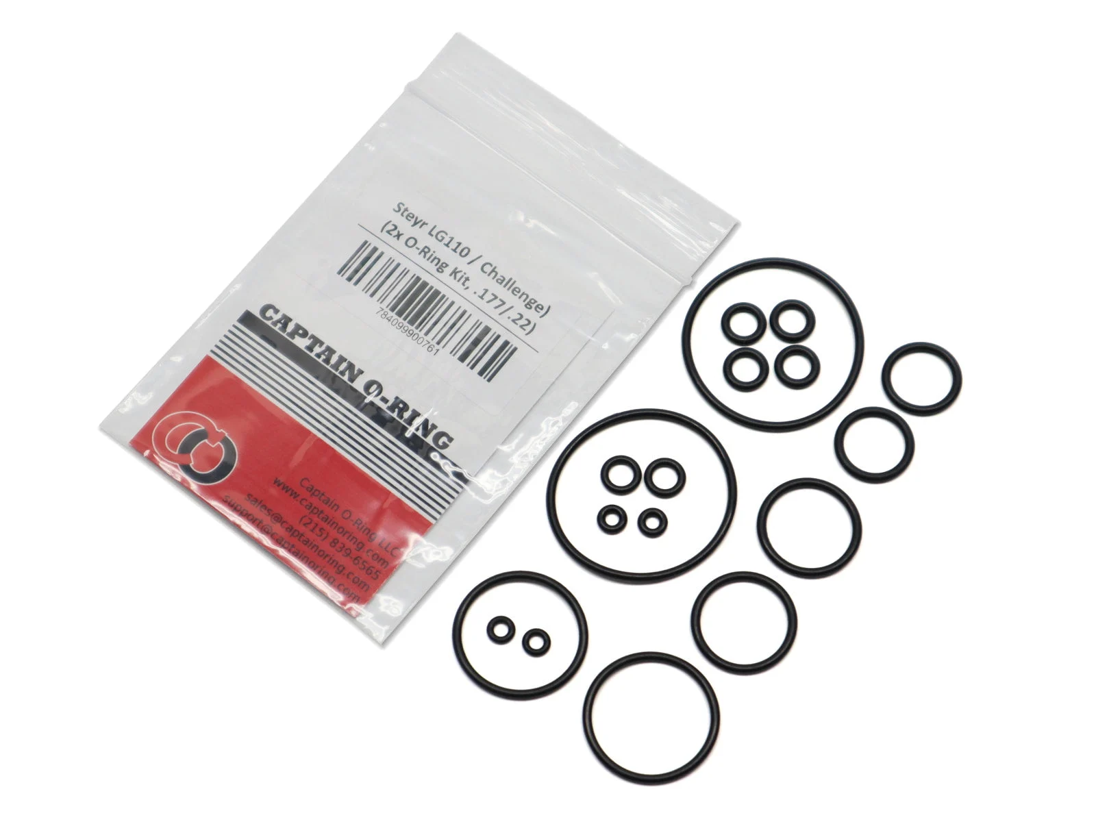 O-Ring Rebuild Kit for Steyr LG 110, Challenge (2x Kit)