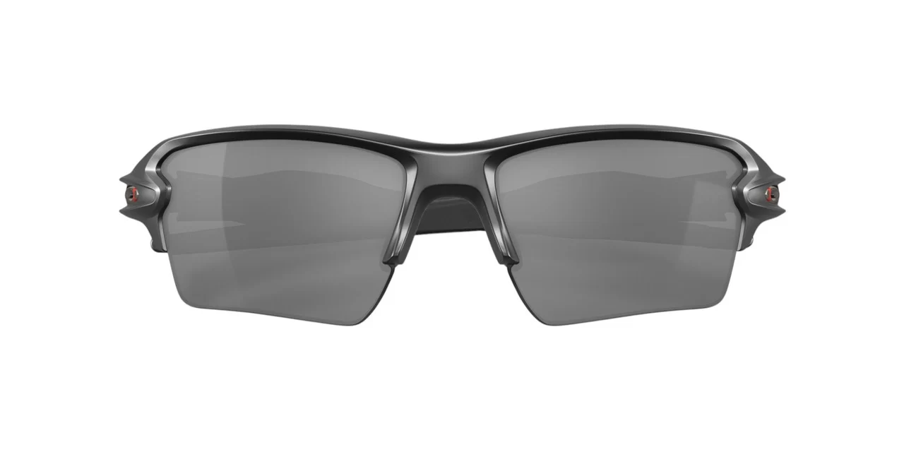 Oakley SI Flak 2.0 XL Thin Red Line Satin Black Frames w/ Black Iridium Lenses
