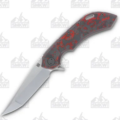 Olamic Wayfarer 247 Folding Knife T-026Q Companto Lava Flow (Stonewash Titanium) T026Q