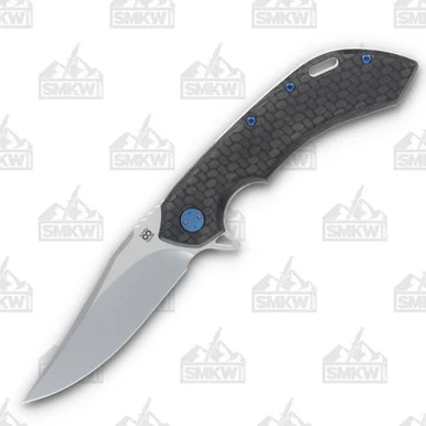 Olamic Wayfarer 247 Folding Knife T-037B 12K Twill (Frosty Blue) T037B