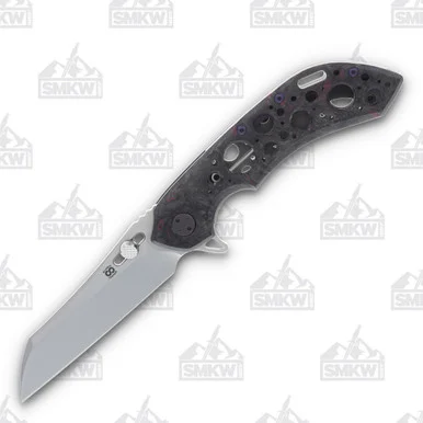 Olamic Wayfarer 247 Folding Knife T-040W Purple Dark Matter/Acid Rain T040W