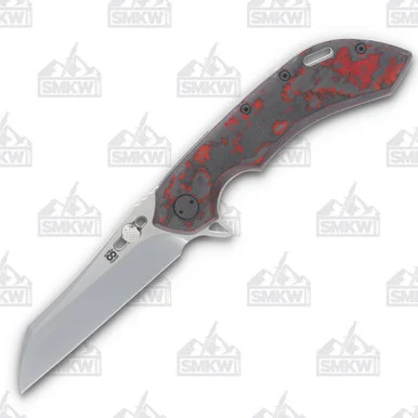 Olamic Wayfarer 247 Folding Knife T-059Q Lava Flow FatCarbon/Light Blast T059Q