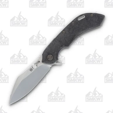 Olamic Wayfarer 247 Folding Knife T-060C Dark Matter FatCarbon/Kinetic Ocean T060C